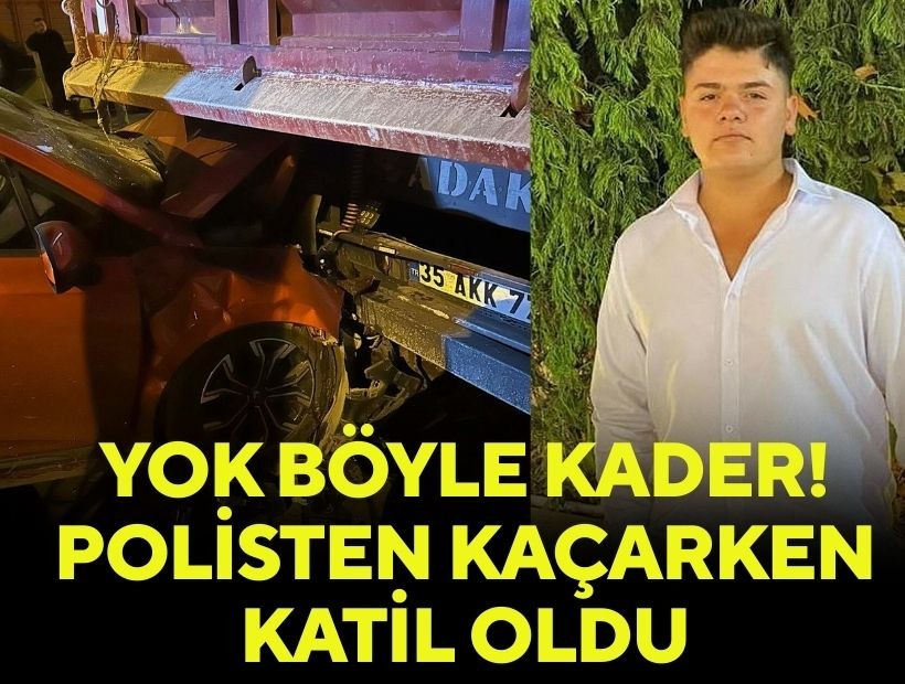 3,70 promille polisten kaçarken katil oldu: 1 ölü, 1 yaralı