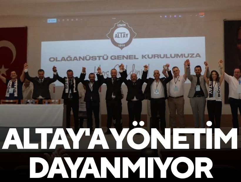 Altay'a yönetim dayanmıyor
