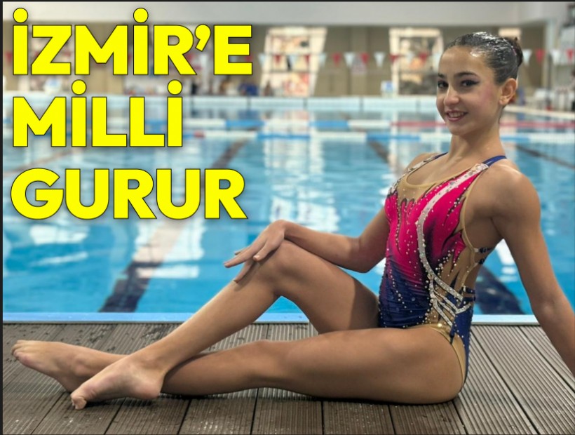 Artistik yüzmede Karşıyaka’ya milli gurur!