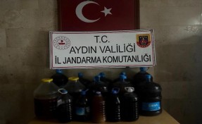 Aydın’da sahte alkol üretimine jandarma baskını