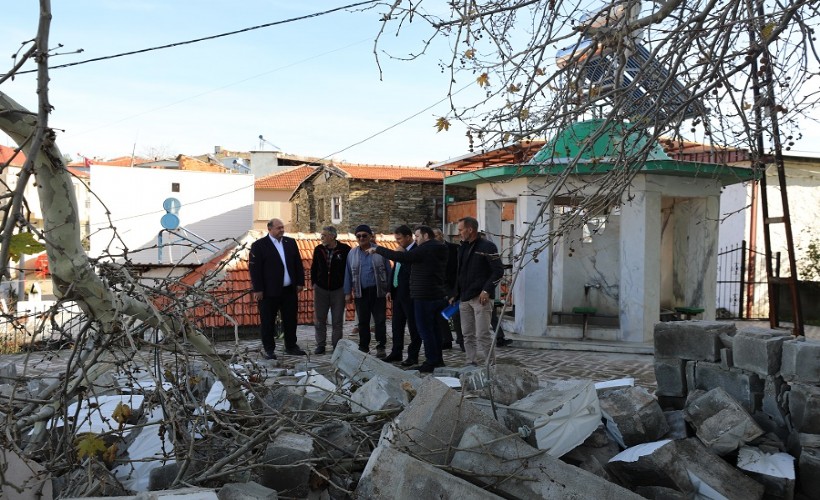 Başkan Çiçek’ten Efemçukuru’nda inceleme