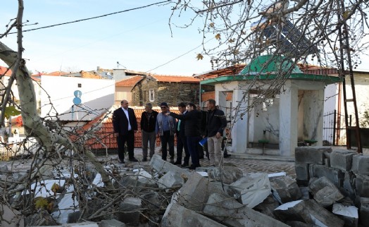 Başkan Çiçek’ten Efemçukuru’nda inceleme