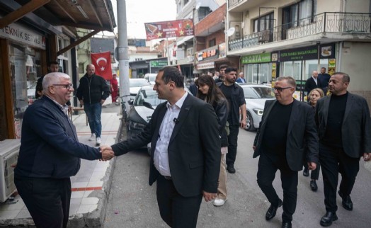 Başkan Eşki Çamdibi’nde saha mesaisinde