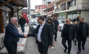 Başkan Eşki Çamdibi’nde saha mesaisinde