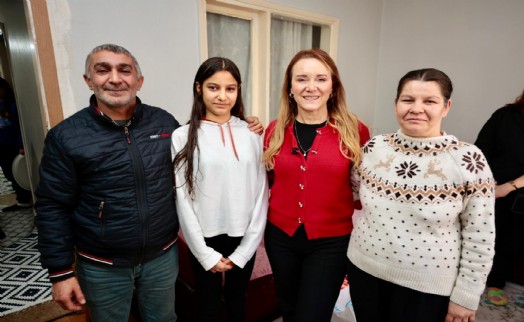 Başkan Mutlu yeni yıl öncesi komşularıyla buluştu