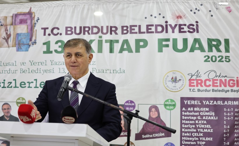 Başkan Tugay 13. Burdur Kitap Fuarı’nın açılış törenine katıldı