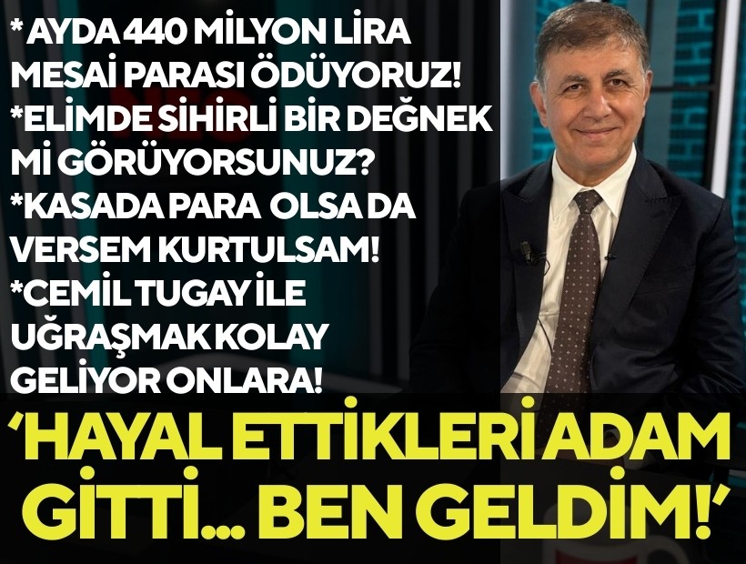 Başkan Tugay NEO TV'de sendikaya sert çıktı: 'O hayal ettikleri adamlar gitti, ben geldim'