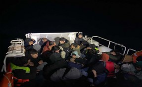 Bodrum açıklarında 39 kaçak göçmen yakalandı