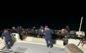 Bodrum'da 31 kaçak göçmen kurtarıldı