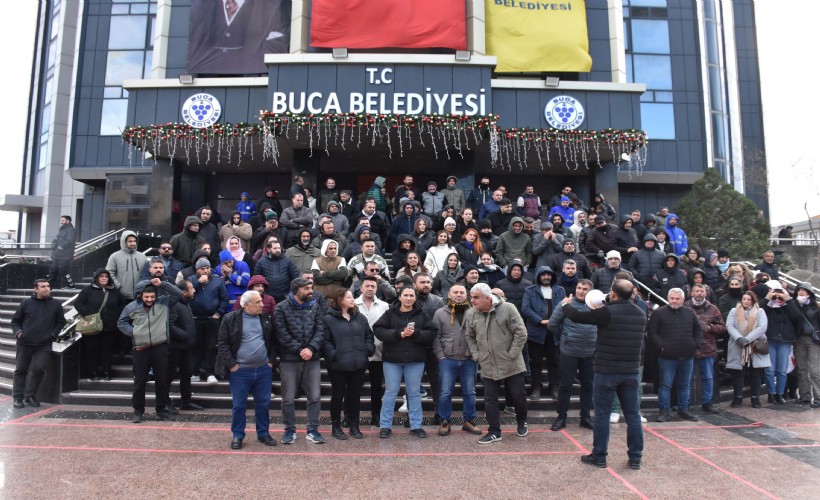 Buca Belediyesi'nde iş bırakma eylemi sona erdi