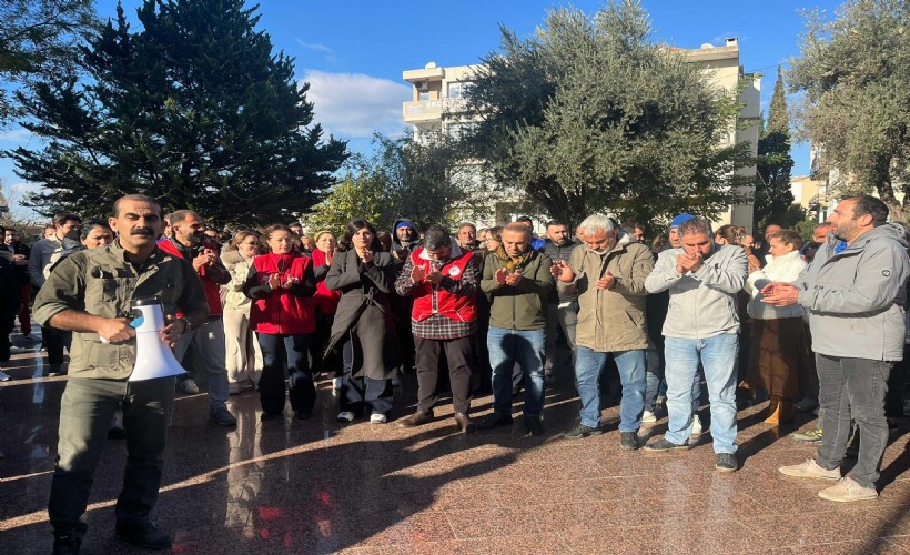 Buca'da da iş bırakma eylemi: Belediye ödeme planlarına uymadı