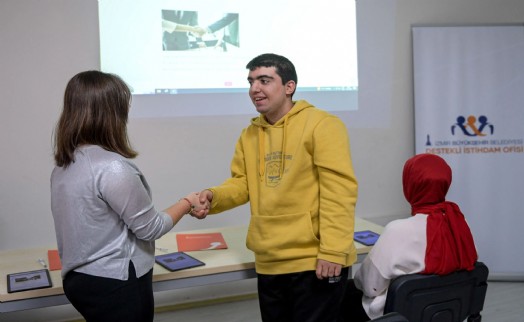 Büyükşehir 53 engelliyi iş gücüne kattı