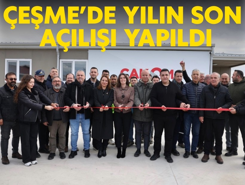 Çeşme Belediyesi Afet Koordinasyon Merkezi açıldı