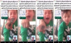 Çocuklarının boğazına bıçak dayayan babaya tahliye!