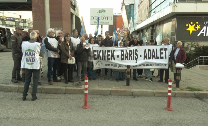 DEM Parti, İzmir ilçelerinde bütçe eleştirisi yaptı: Toplumun yüzde 90’ını yok sayan bütçeye onay vermeyeceğiz!