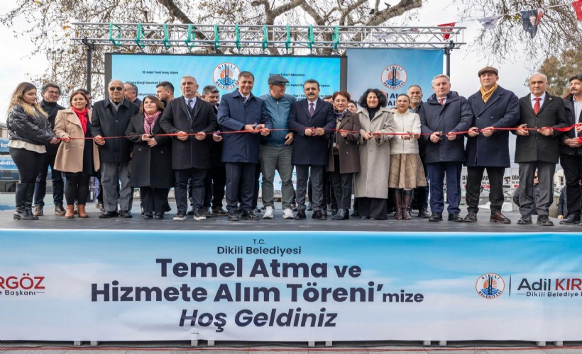 Dikili'de arıtma ve otogar yola çıktı!