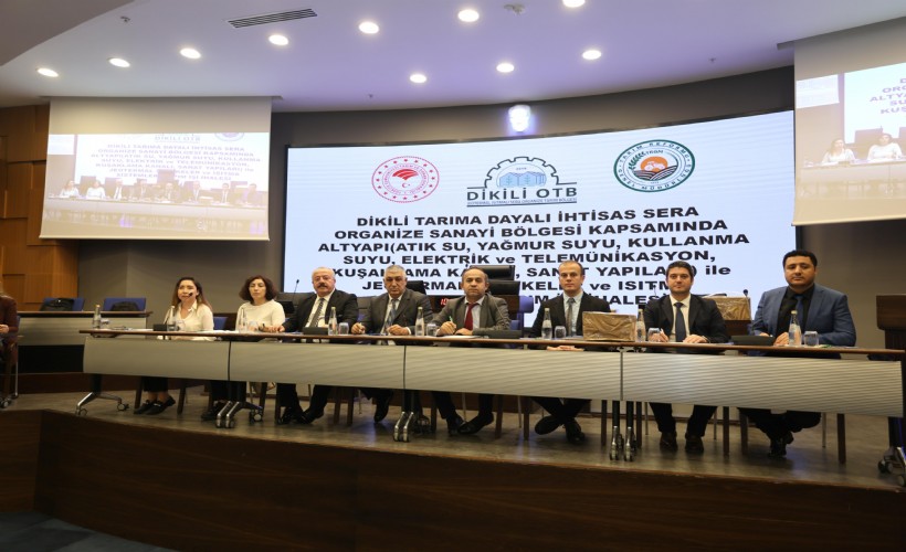 Dikili Jeotermal Isıtmalı Sera Organize Tarım Bölgesi'nde 'ihale süreci' tamam