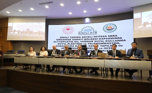 Dikili Jeotermal Isıtmalı Sera Organize Tarım Bölgesi'nde 'ihale süreci' tamam