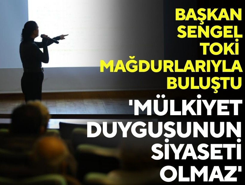 Efes Selçuk’ta bir ilk! TOKİ mağdurlarıyla buluşma: 'Mülkiyet duygusunun siyaseti olmaz'