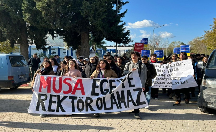 Ege Üniversitesi’nde ‘Musa Alcı’ krizi: ‘Gericiliğe karışmış rektör istemiyoruz!’