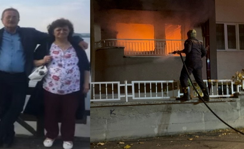 Eşinin öldüğü yangında yaralanmıştı... 11 gün sonra hastanede hayatını kaybetti