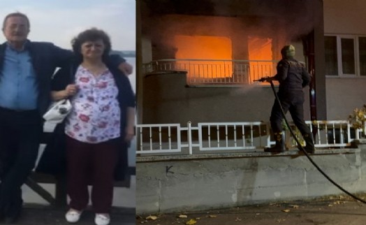 Eşinin öldüğü yangında yaralanmıştı... 11 gün sonra hastanede hayatını kaybetti