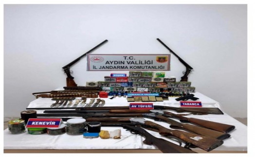 Ev değil cephanelik: 2 şüpheli gözaltında!