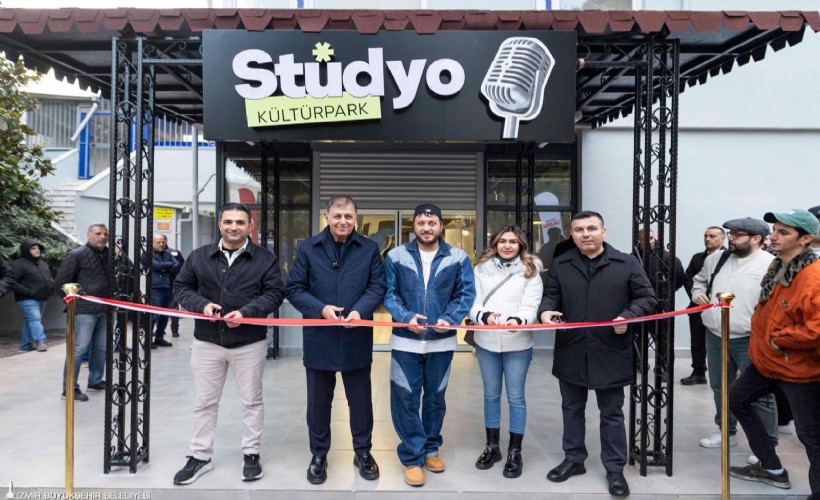 Genç yeteneklerin sesi yükselecek: Stüdyo Kültürpark hizmete açıldı