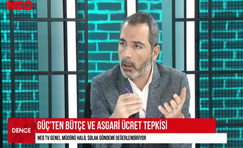 Halil Solak'tan NEO TV'de sendikalara 'asgari ücret' çıkışı: Neredeler?