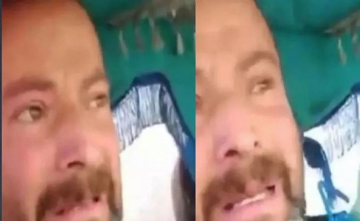 İşten çıkartıldığını söyleyen 5 çocuk babasını belediye önünde kendini yaktı!