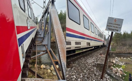 İzmir-Eskişehir yolcu treninin çarptığı kişi hayatını kaybetti
