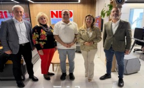 İzmir Gazeteciler Cemiyeti'nden NEO TV'ye ziyaret