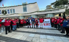 İzmir'de belediye işçileri eylemi 5'inci gününde