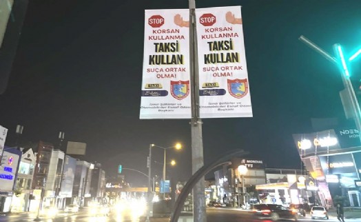 İzmirli taksiciler yine bir ilke imza attı:  Korsana karşı şehir genelinde kamu spotu