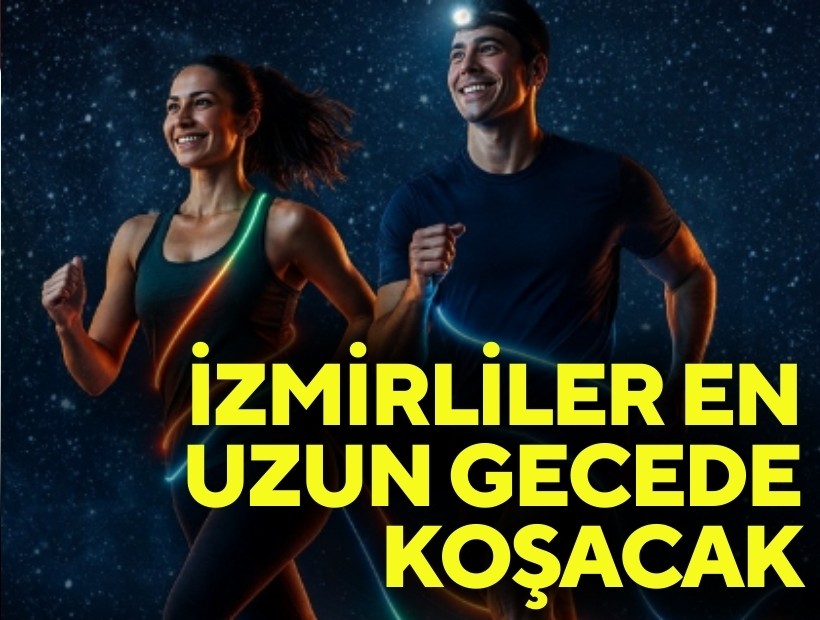 İzmirliler en uzun gecede koşacak