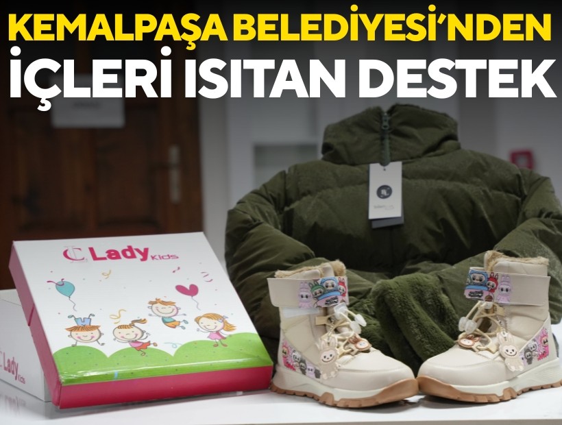Kemalpaşa Belediyesi'nden içleri ısıtan destek!