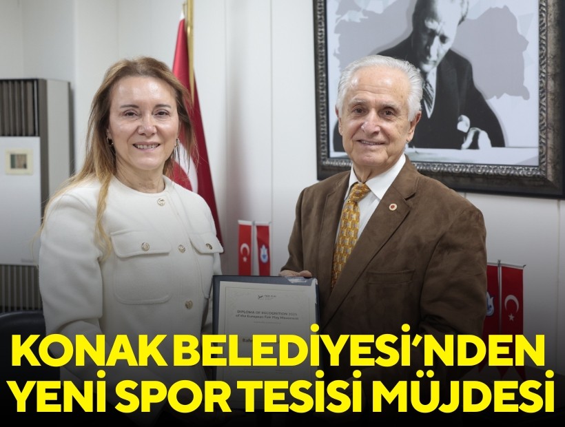 Konak Belediyesi’nden yeni spor tesisi müjdesi
