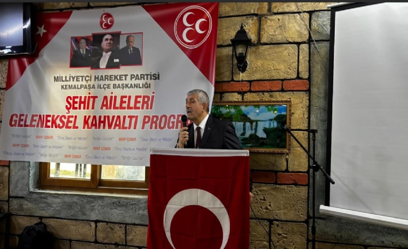 MHP İzmir’den şehit aileleri buluşmasında ‘terörsüz Türkiye’ vurgusu