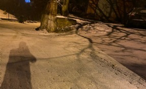 Manisa'da kar yağışı etkili oldu