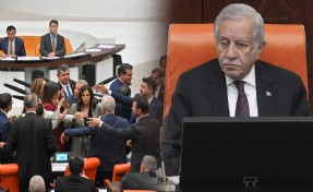Meclis'te ortalık karıştı! MHP'li Adan'dan, AK Partili Usta'ya: 'Kimi döveceksin?'