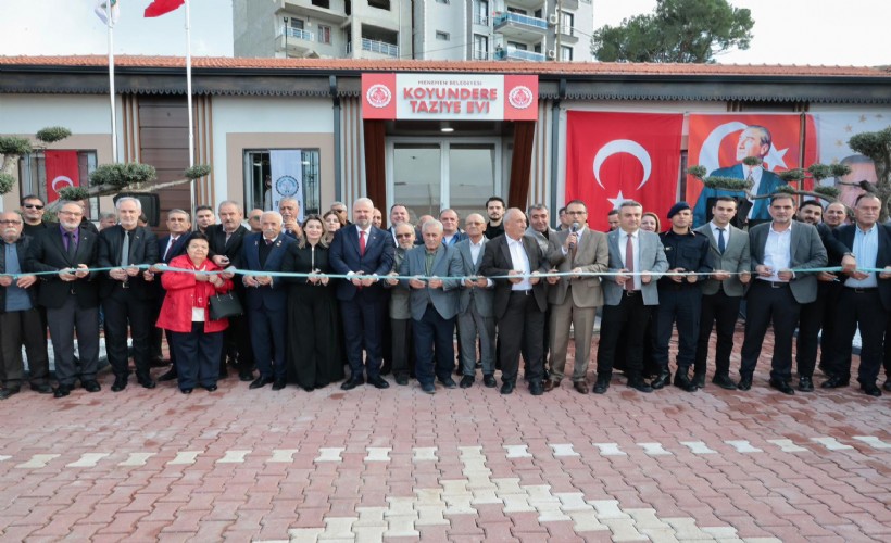 Menemen'de Koyundere Taziye Evi hizmete açıldı