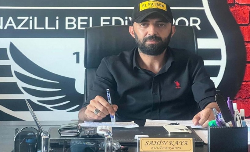 Nazillispor'da Başkan Kaya şikeden tutuklandı