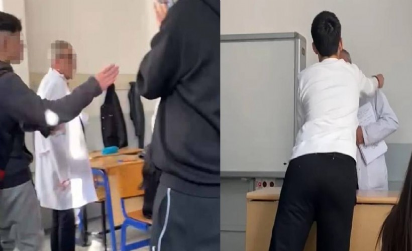 Öğrencilerin alay ettiği öğretmenin kolu kırıldı!