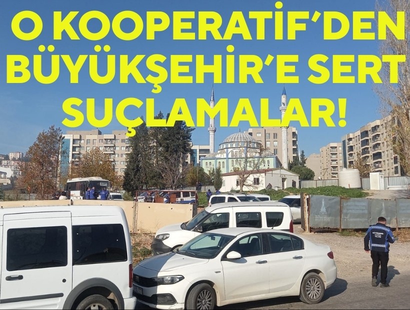 Polis eşliğindeki tahliye sonrası kooperatiften Büyükşehir'e sert suçlama