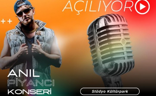 Stüdyo Kültürpark kapılarını konserle açıyor