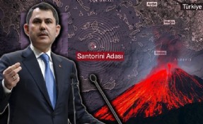 Bakan Kurum'dan yanardağ açıklaması: AFAD ve İzmir Valiliği alarmda!