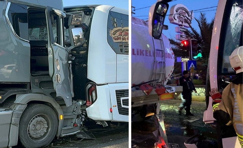 4 araç zincirleme kazaya karıştı: 1 ölü, 7 yaralı