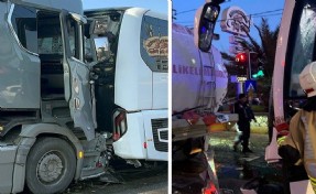 4 araç zincirleme kazaya karıştı: 1 ölü, 7 yaralı