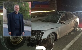 AK Partili ilçe başkanı kazada hayatını kaybetti