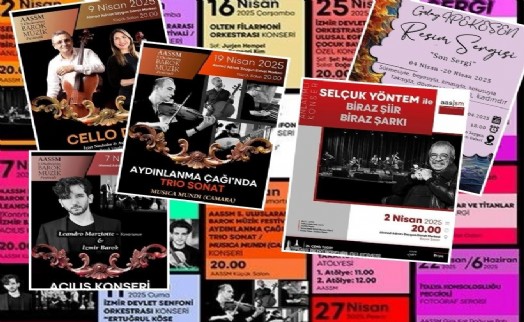 AASSM’de nisan yağmuru gibi sanat programı